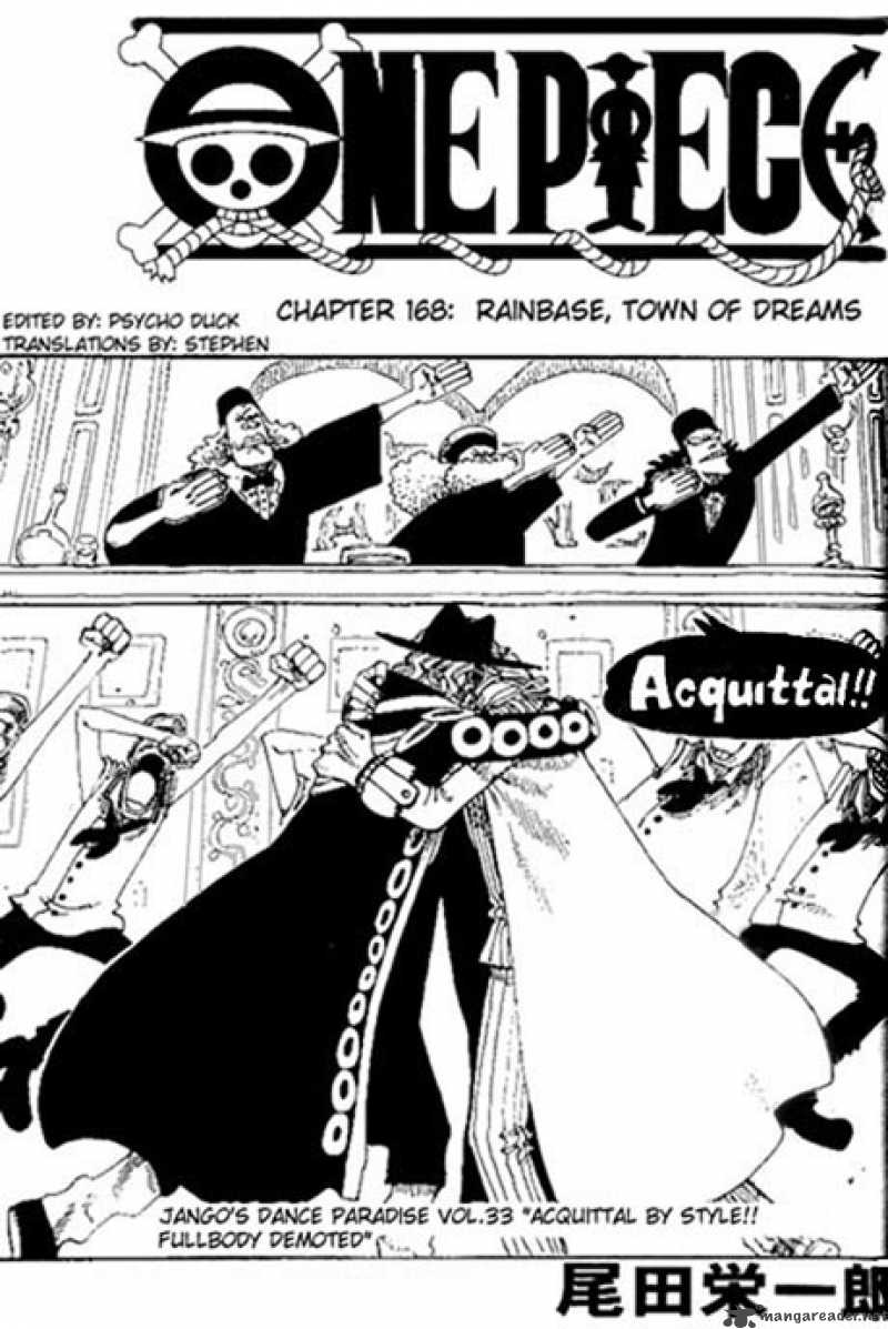 One Piece Chapter 168 Page 1