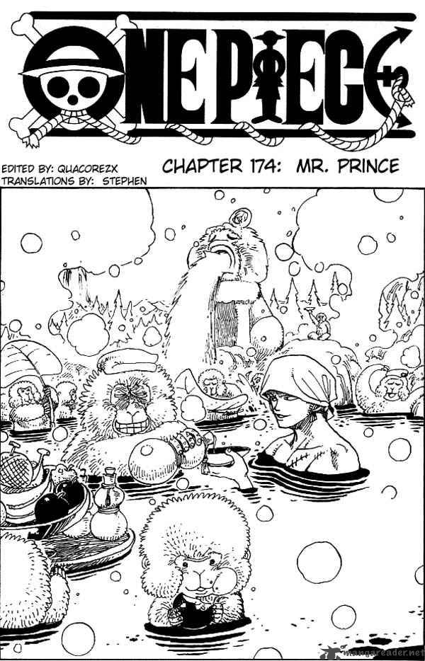 One Piece Chapter 174 Page 1