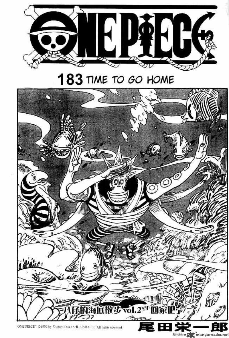 One Piece Chapter 183 Page 1