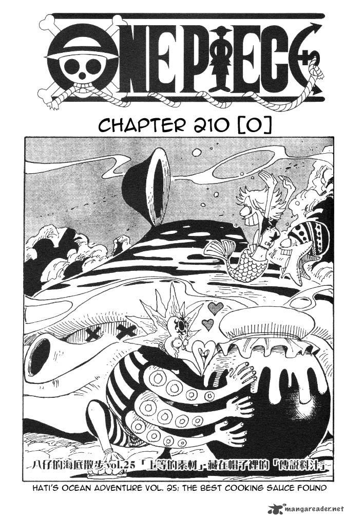 One Piece Chapter 210 Page 1