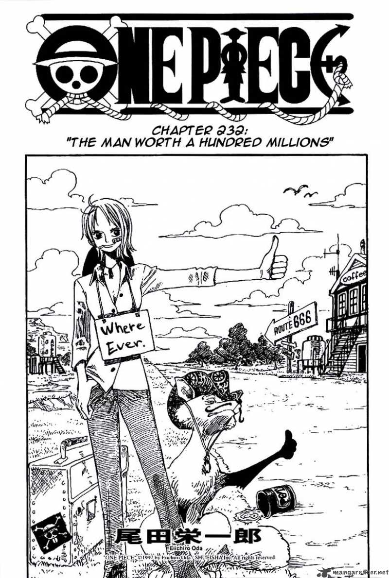 One Piece Chapter 232 Page 1