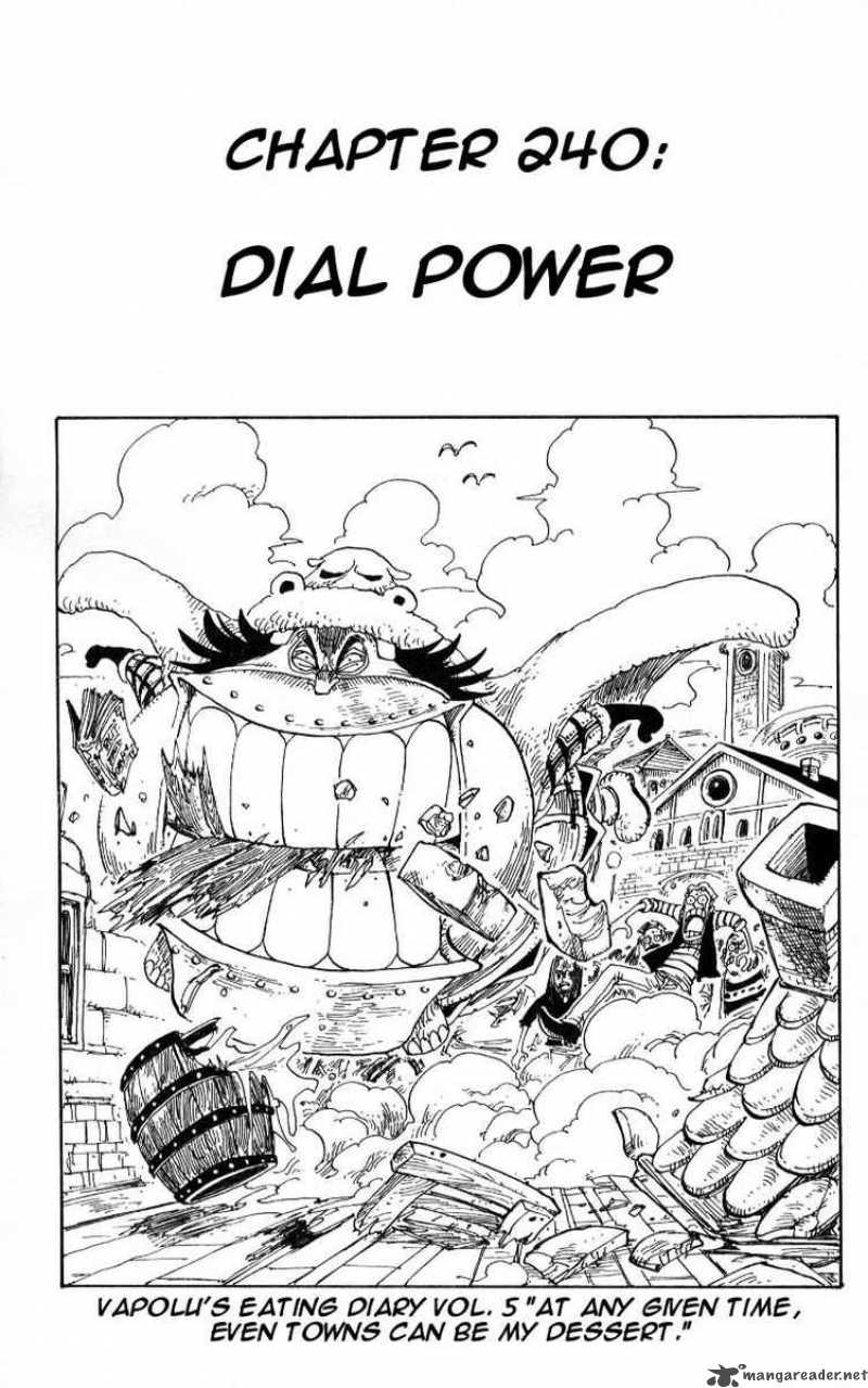 One Piece Chapter 240 Page 1