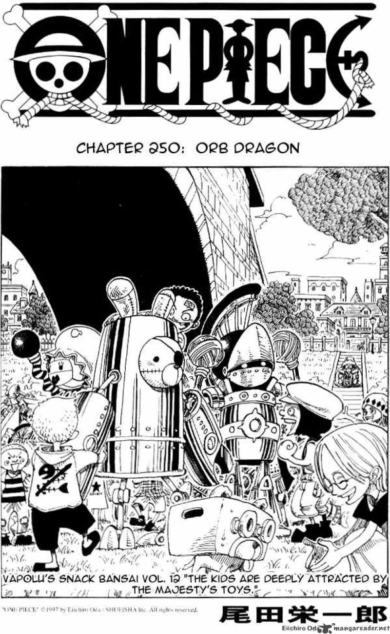 One Piece Chapter 250 Page 1