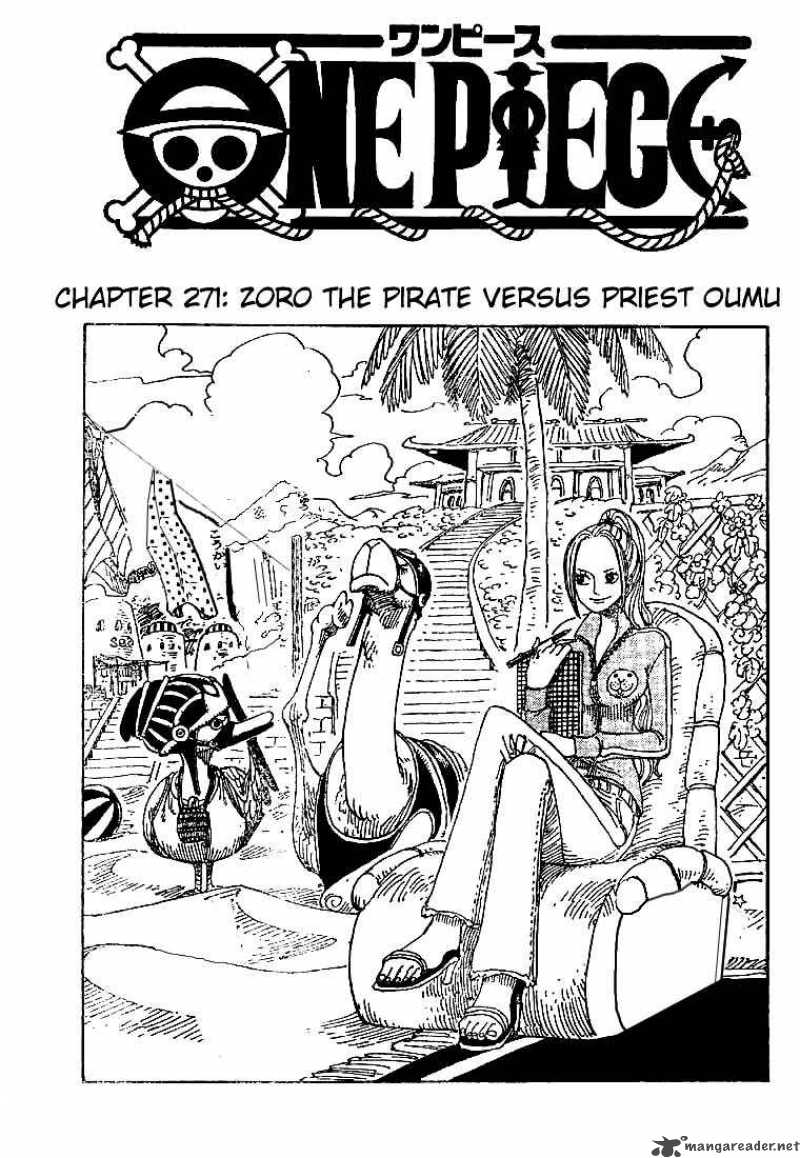 One Piece Chapter 271 Page 1