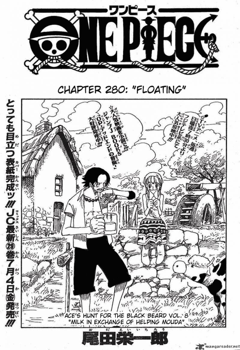 One Piece Chapter 280 Page 1