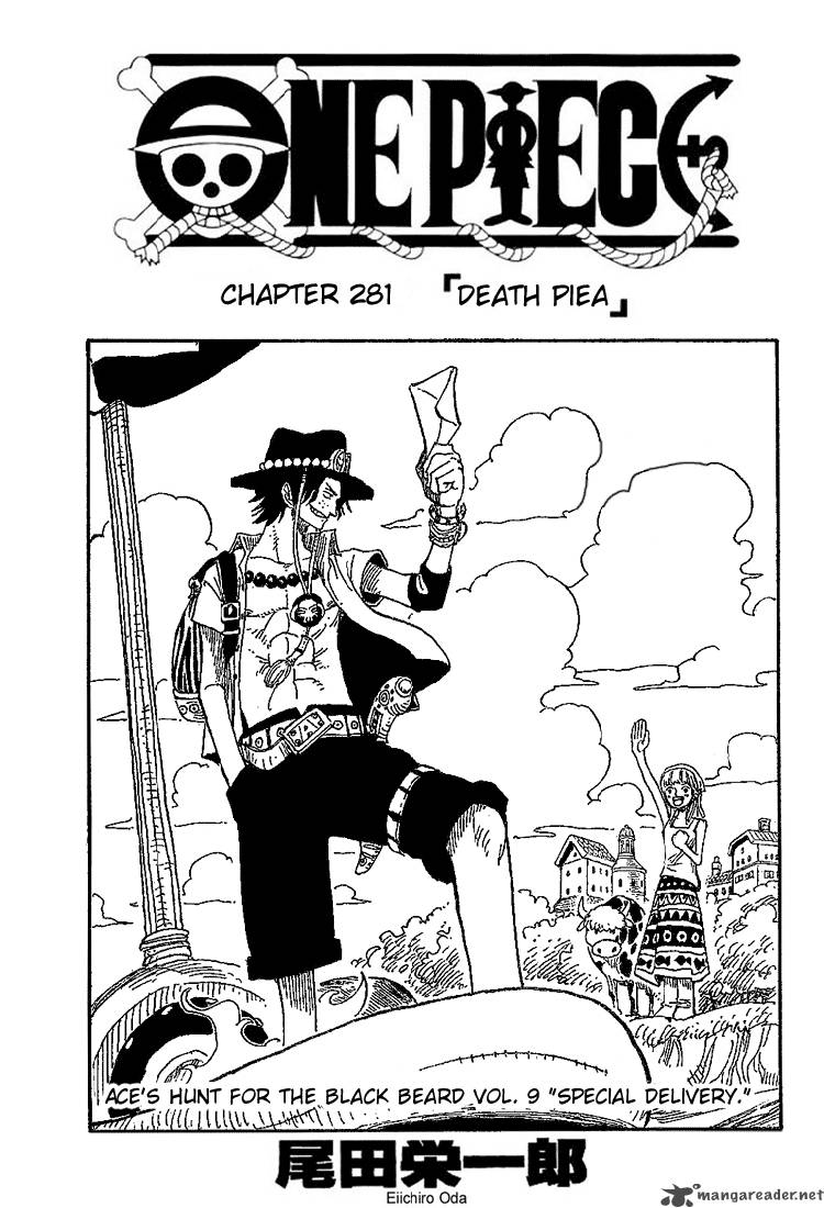 One Piece Chapter 281 Page 1