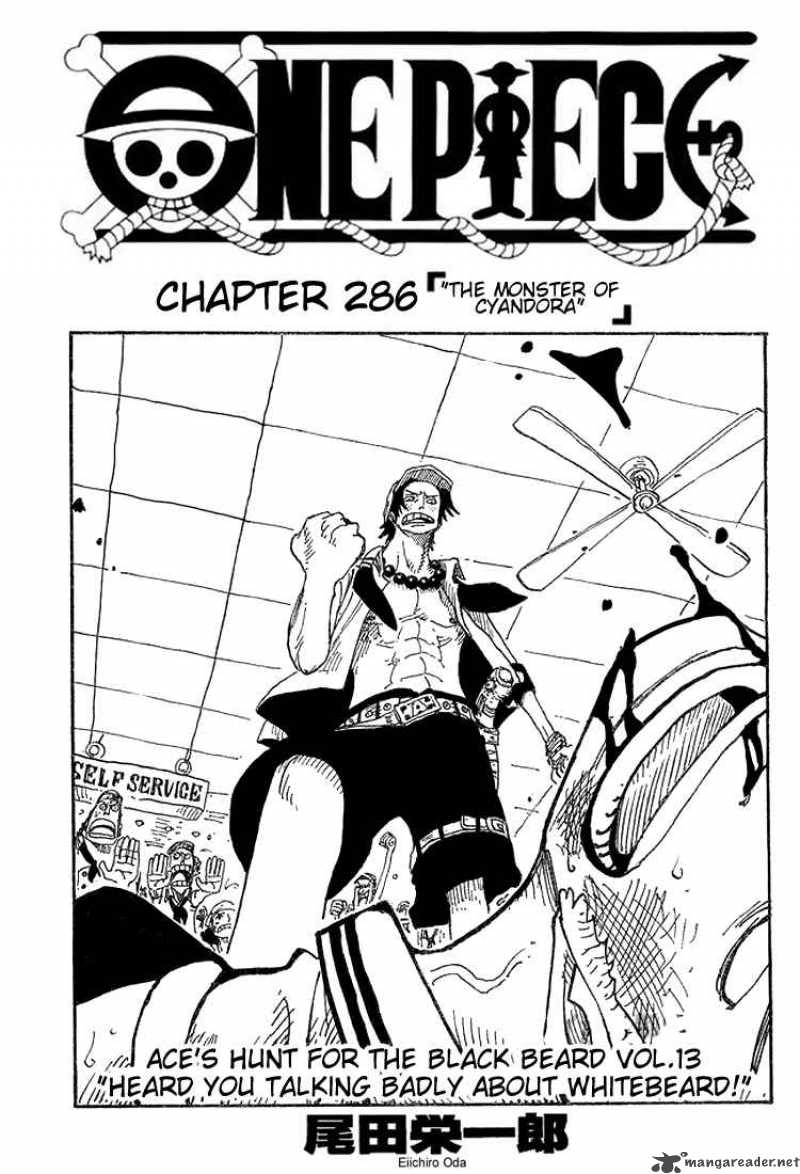 One Piece Chapter 286 Page 1