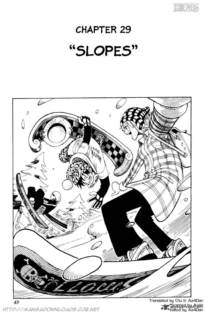 One Piece Chapter 29 Page 1