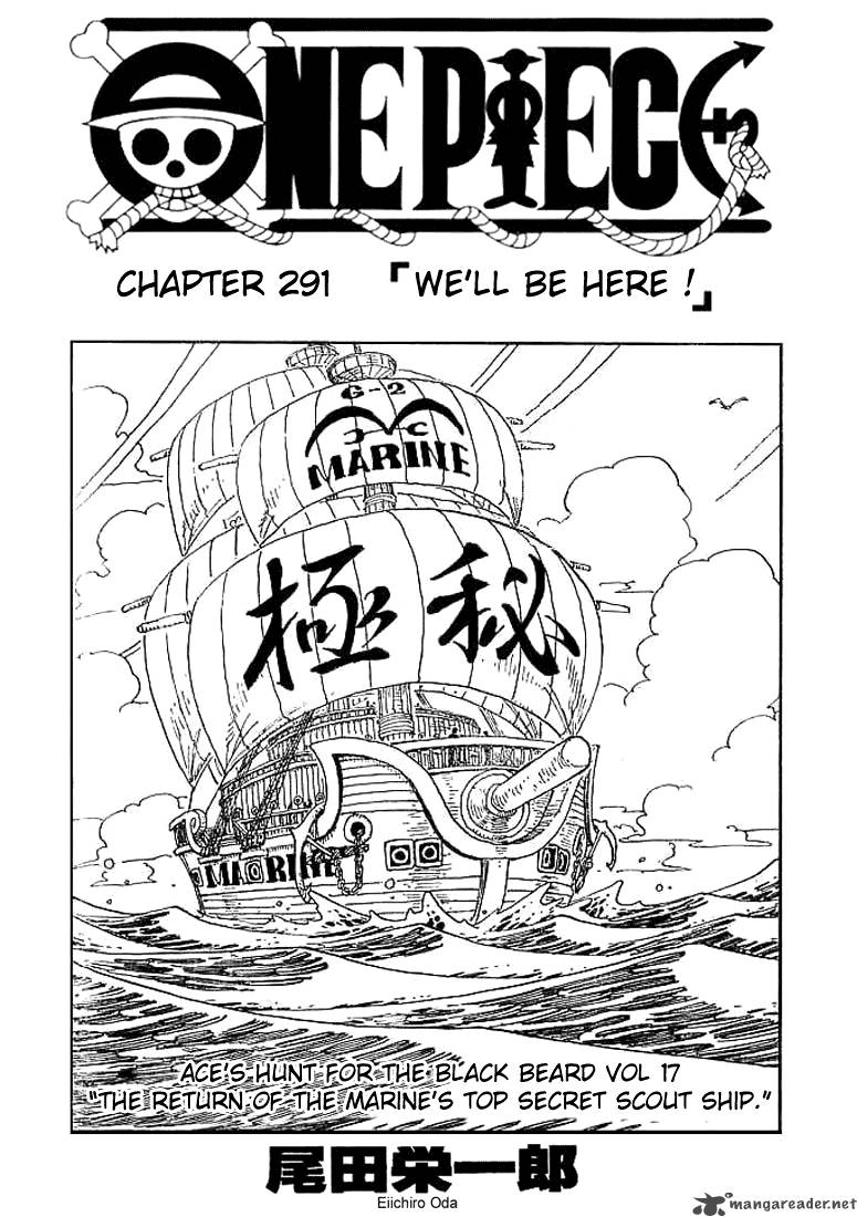 One Piece Chapter 291 Page 1