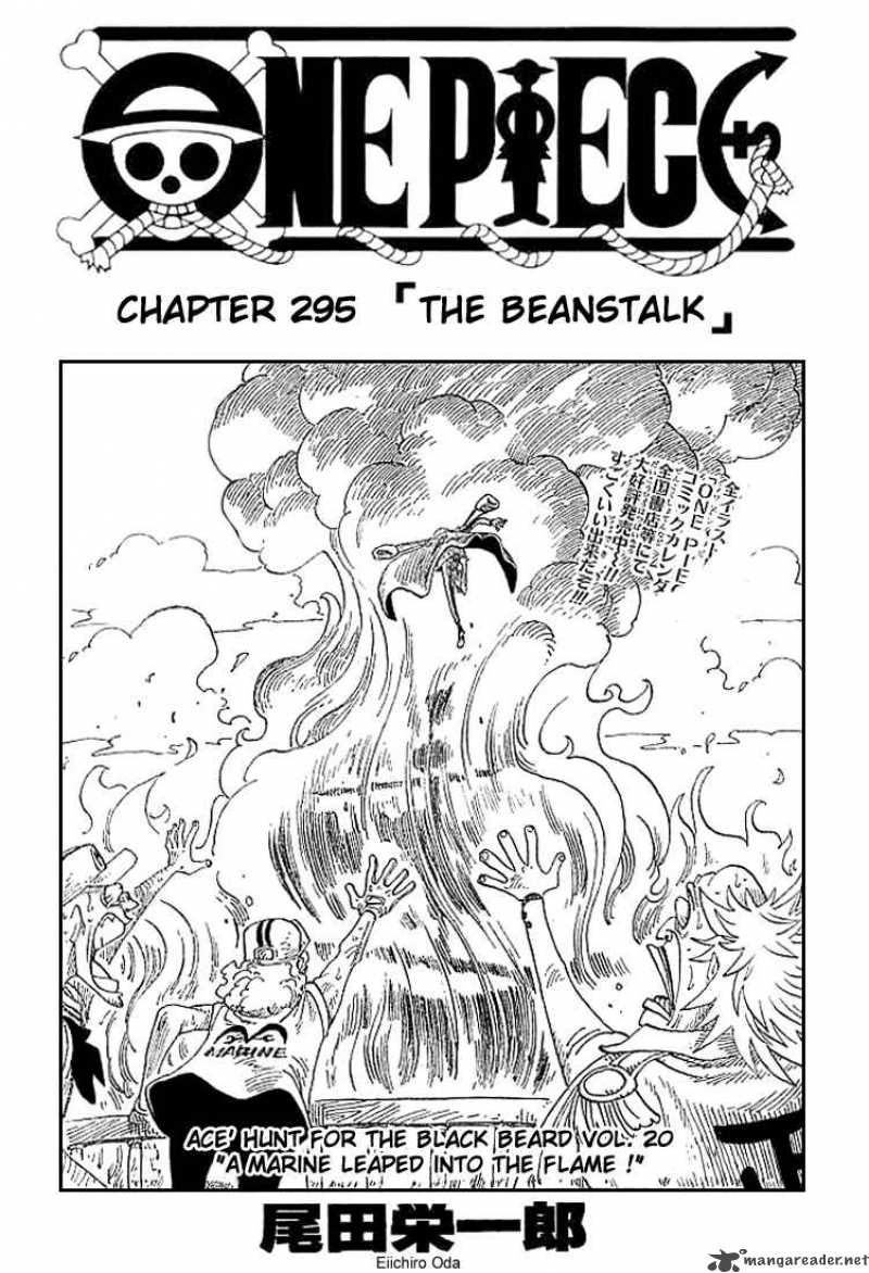 One Piece Chapter 295 Page 1