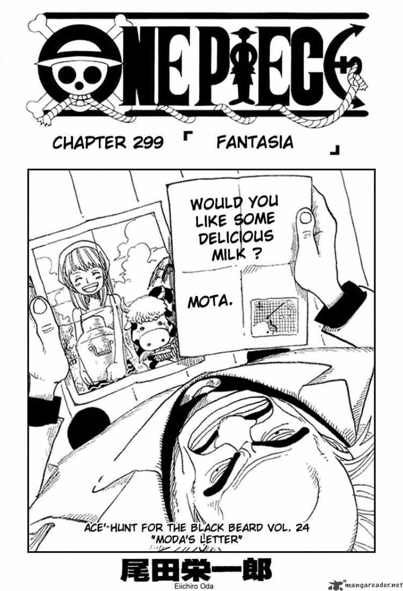 One Piece Chapter 299 Page 1