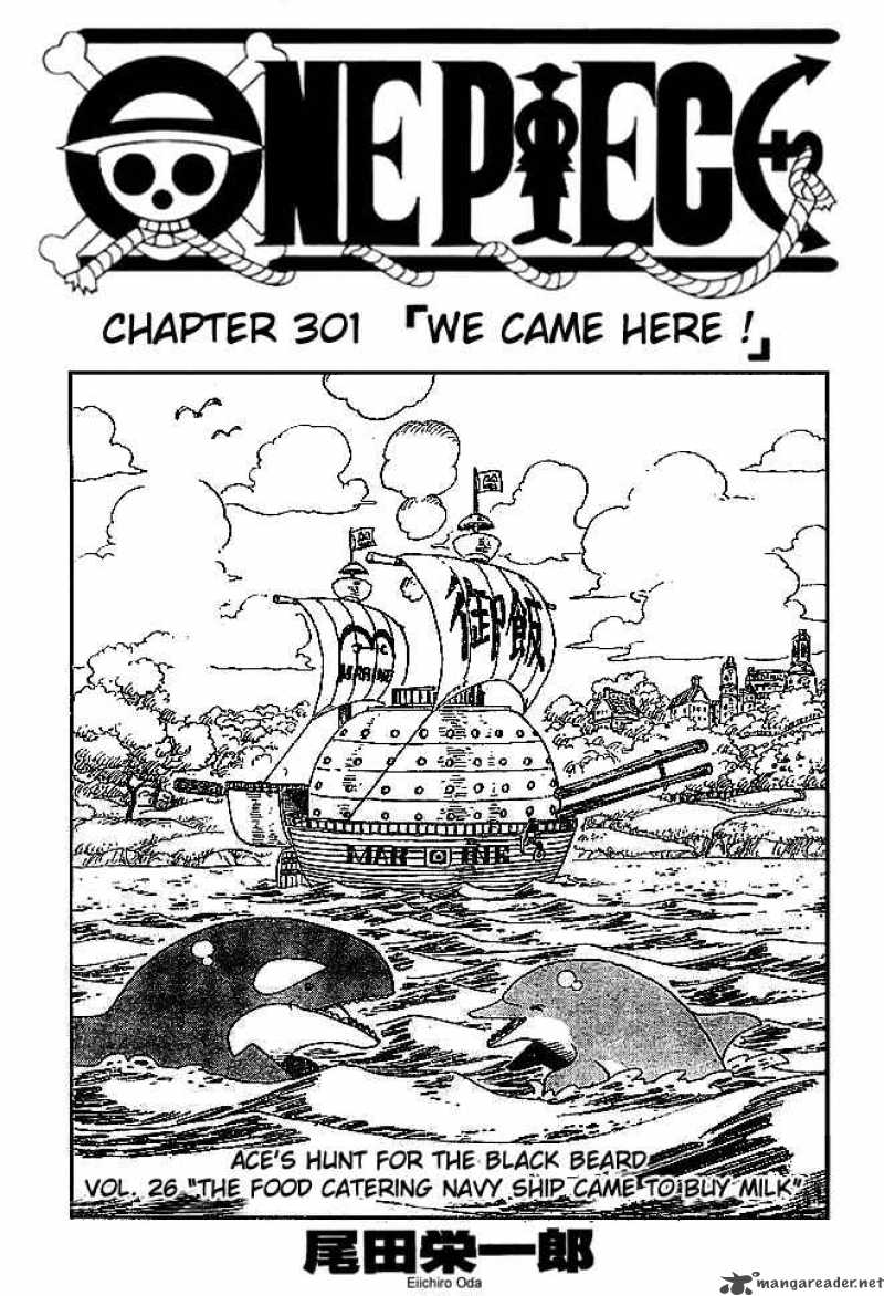 One Piece Chapter 301 Page 1