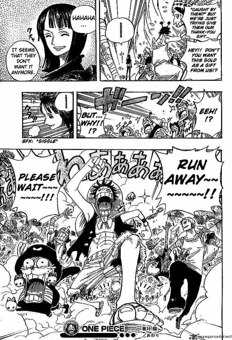 One Piece Chapter 301 Page 19