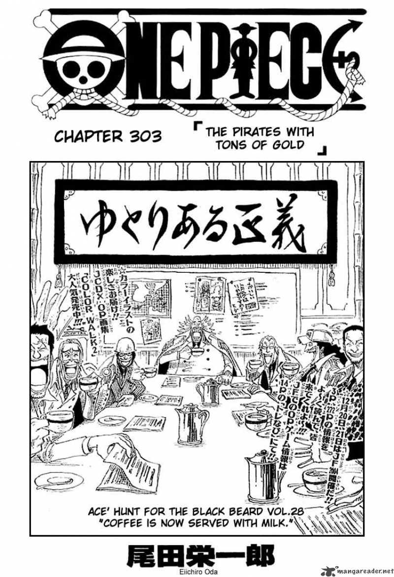 One Piece Chapter 303 Page 1