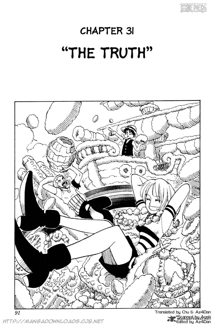 One Piece Chapter 31 Page 1