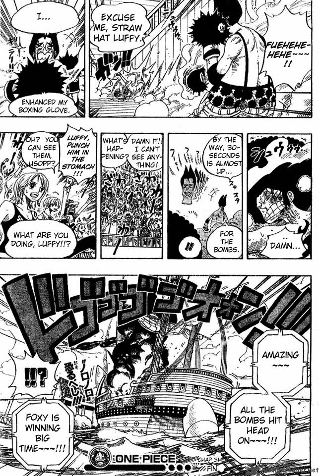 One Piece Chapter 314 Page 19