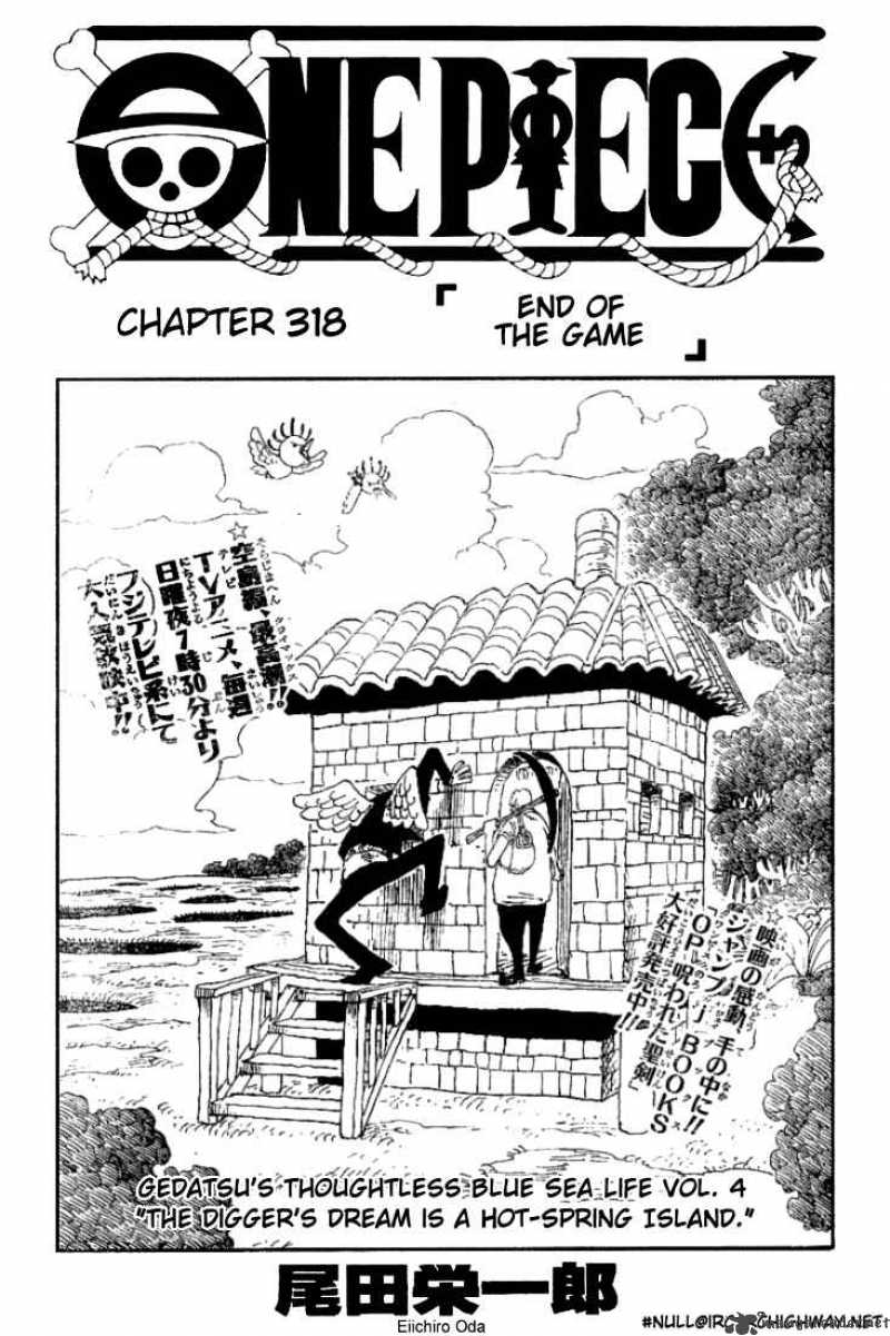 One Piece Chapter 318 Page 1