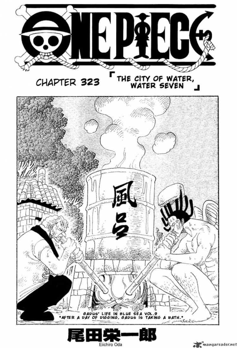 One Piece Chapter 323 Page 1