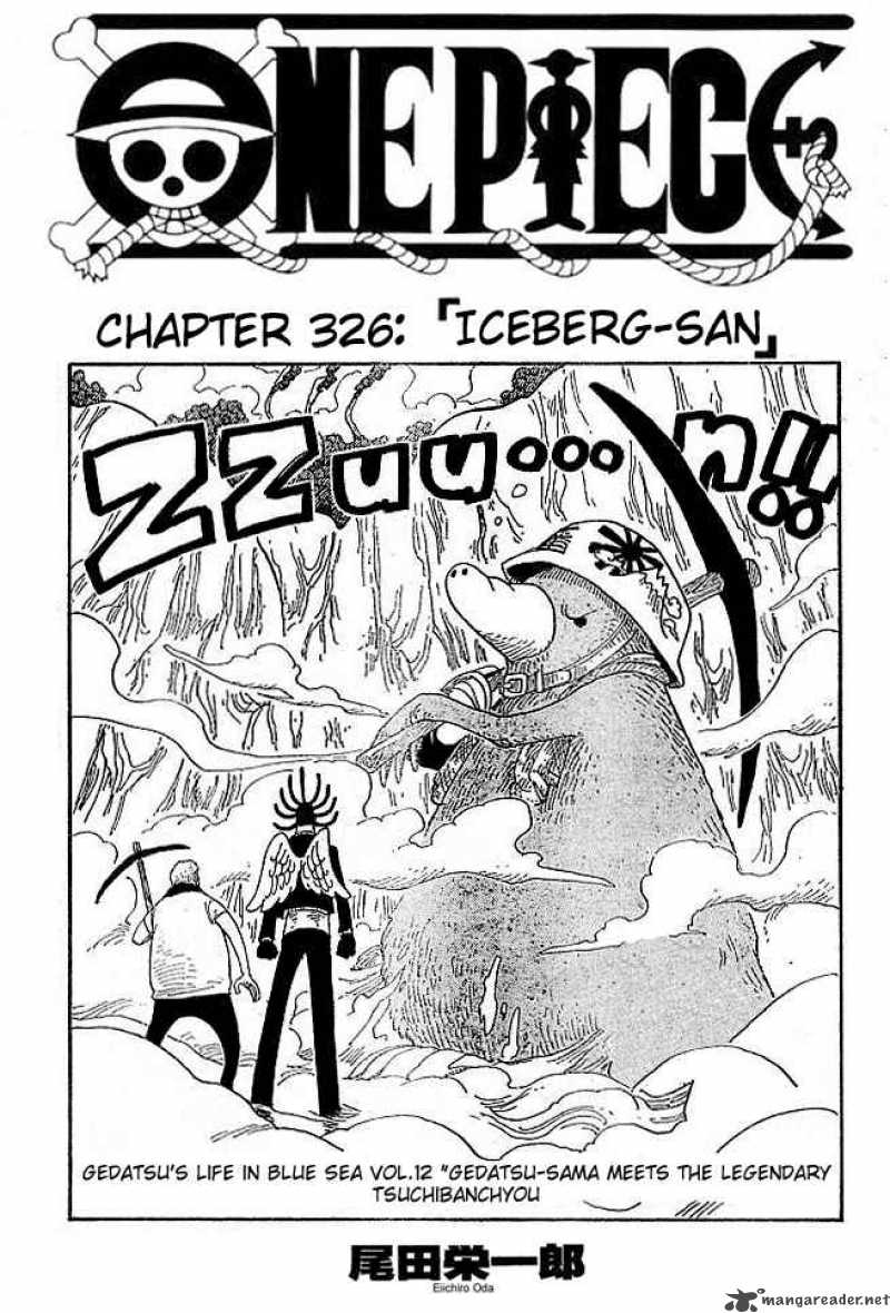 One Piece Chapter 326 Page 1