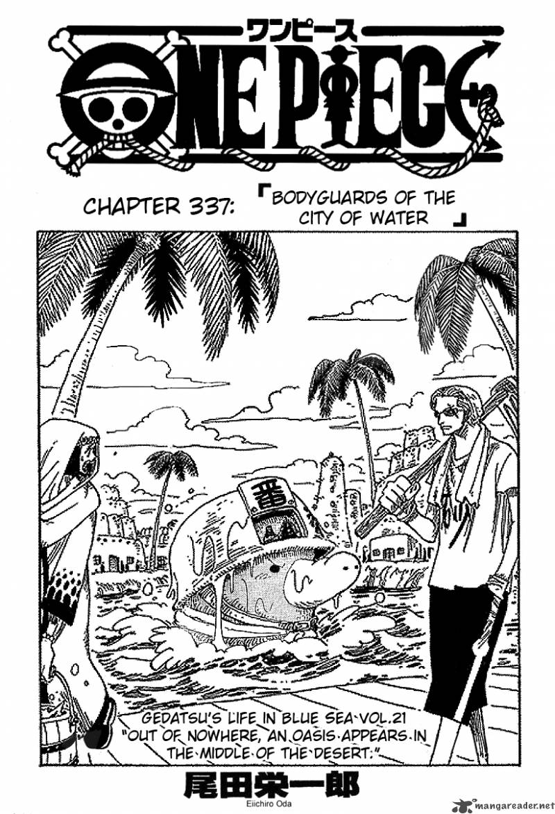 One Piece Chapter 337 Page 1