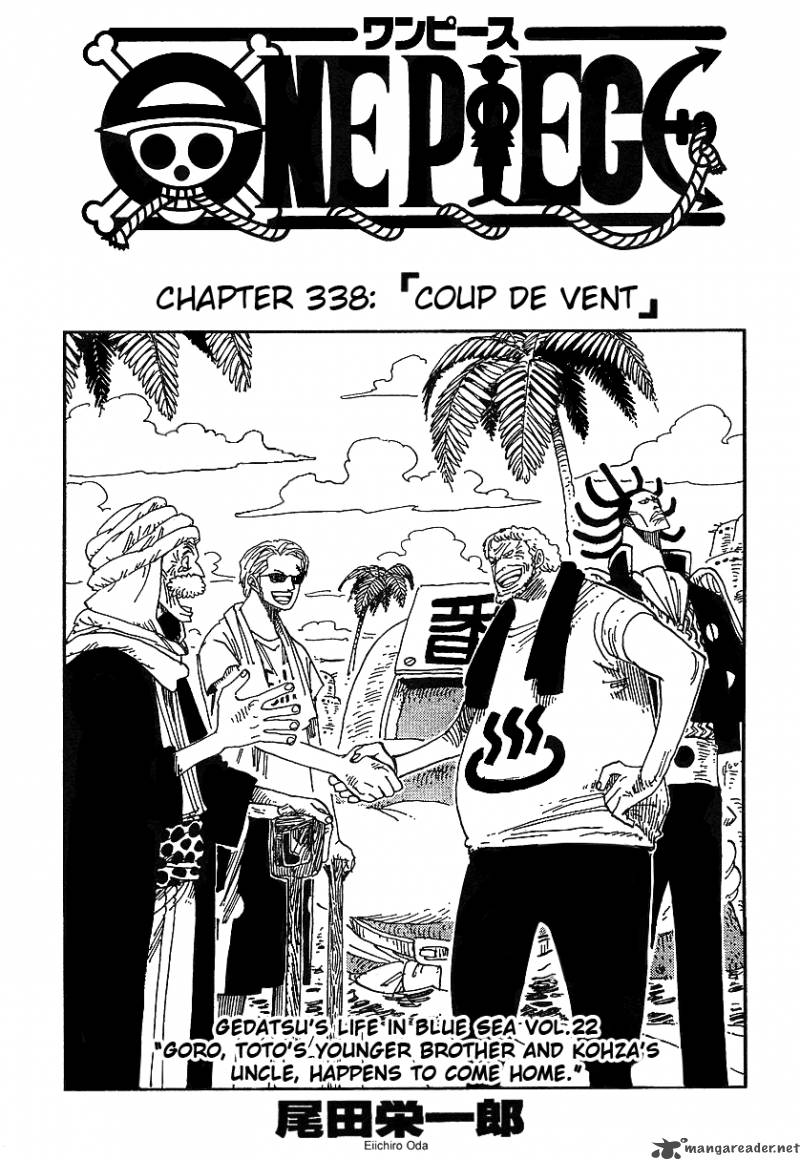 One Piece Chapter 338 Page 1