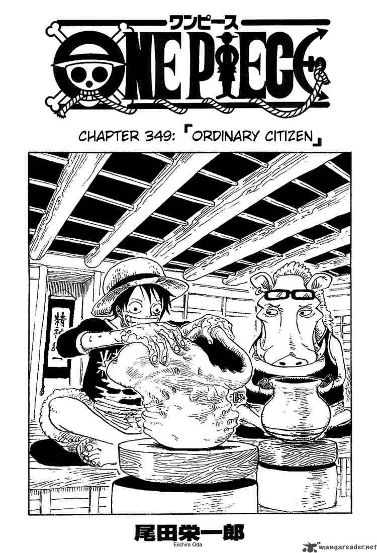 One Piece Chapter 349 Page 1