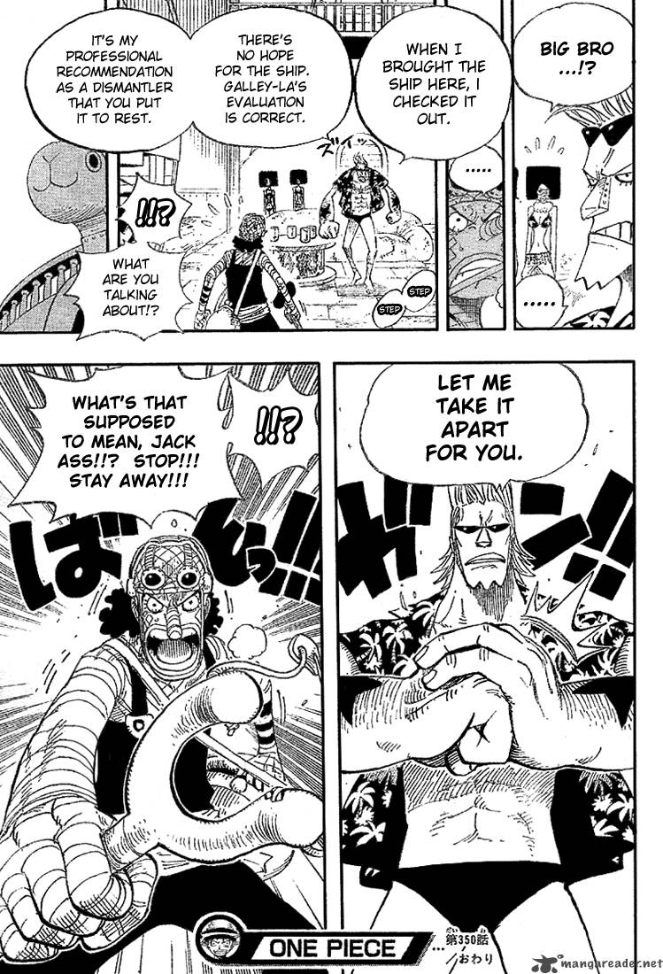 One Piece Chapter 350 Page 19
