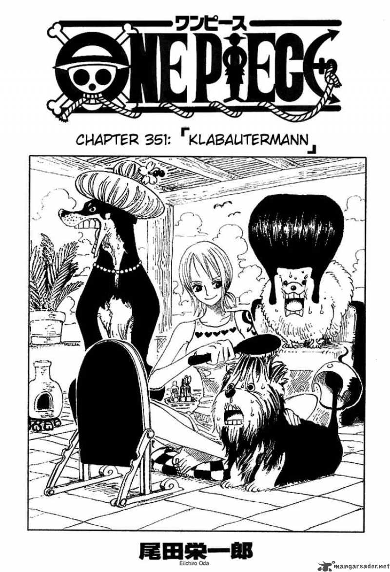 One Piece Chapter 351 Page 1