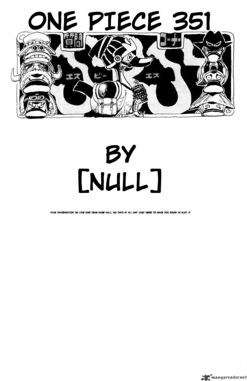 One Piece Chapter 351 Page 20