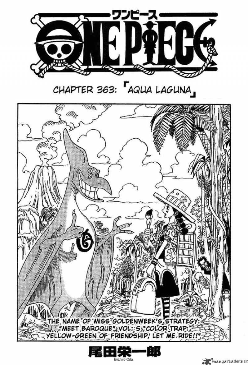 One Piece Chapter 363 Page 1