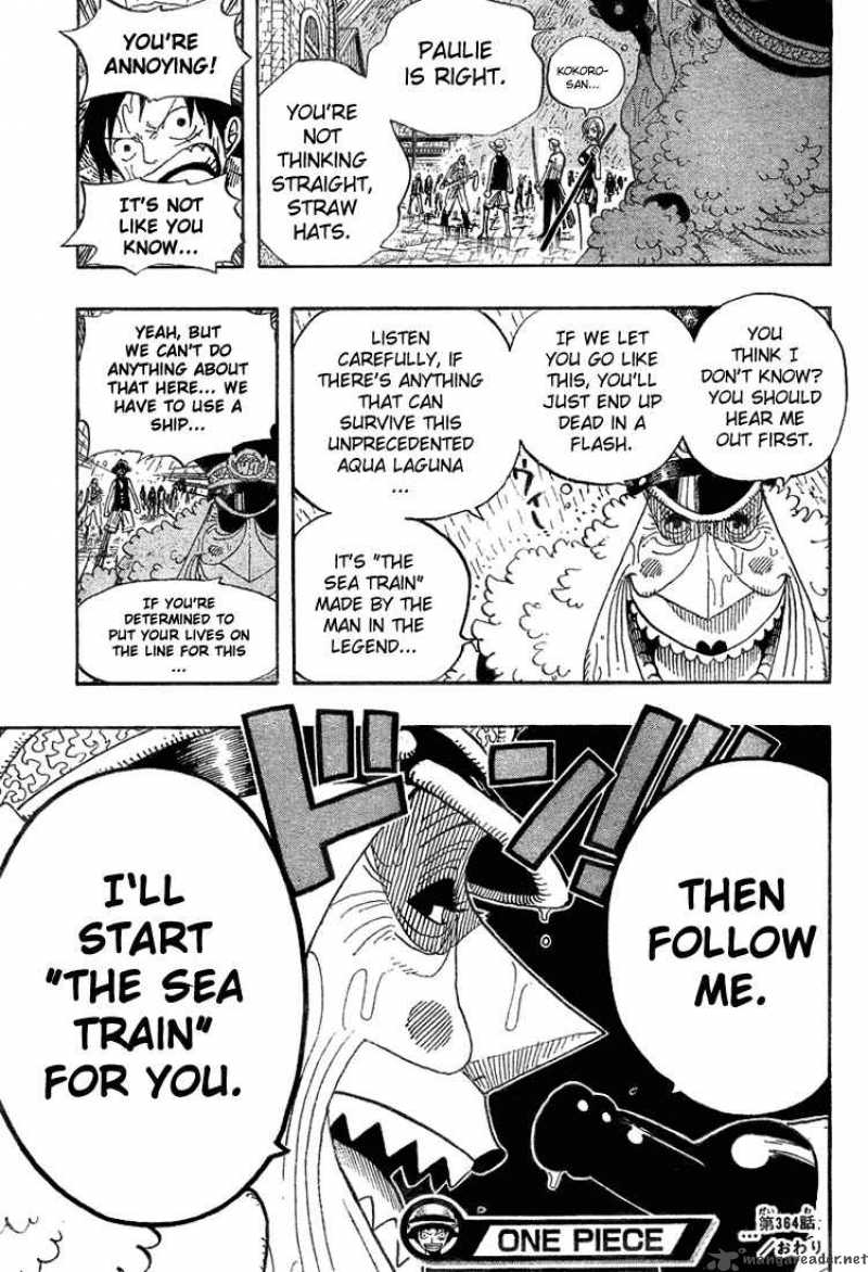 One Piece Chapter 364 Page 17