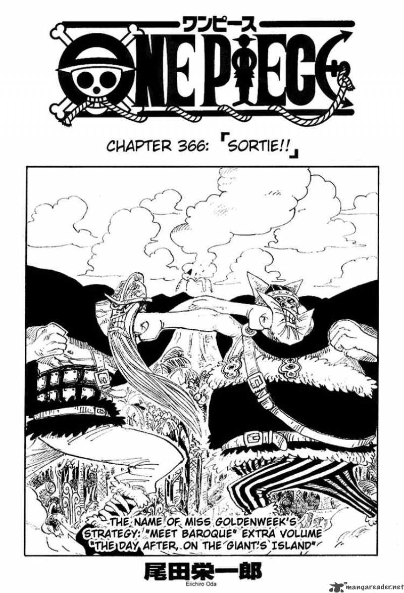 One Piece Chapter 366 Page 1