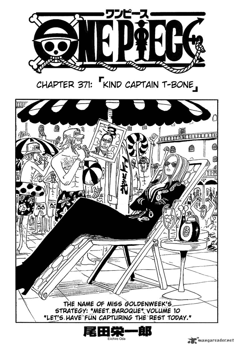 One Piece Chapter 371 Page 1