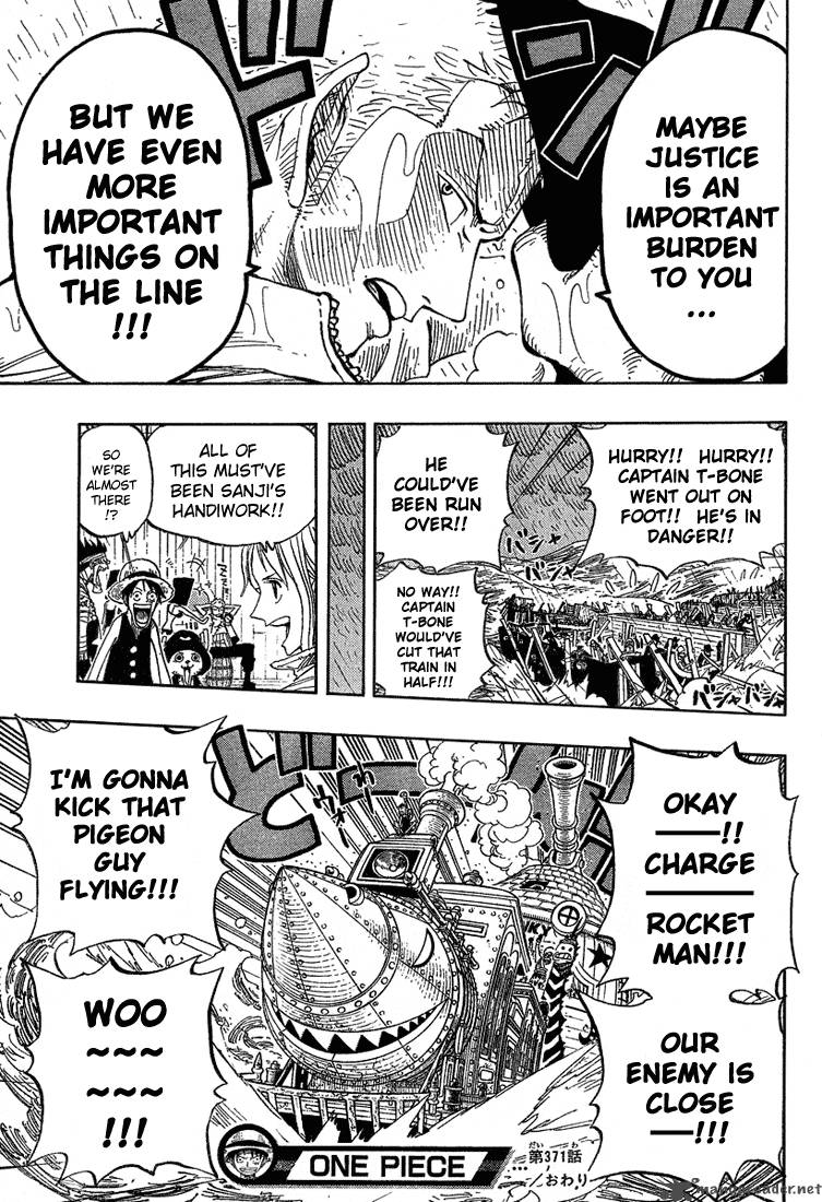 One Piece Chapter 371 Page 17