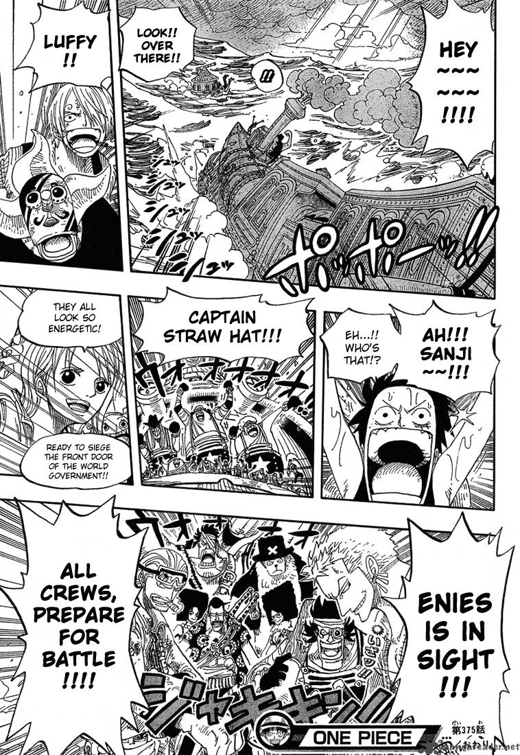 One Piece Chapter 375 Page 17