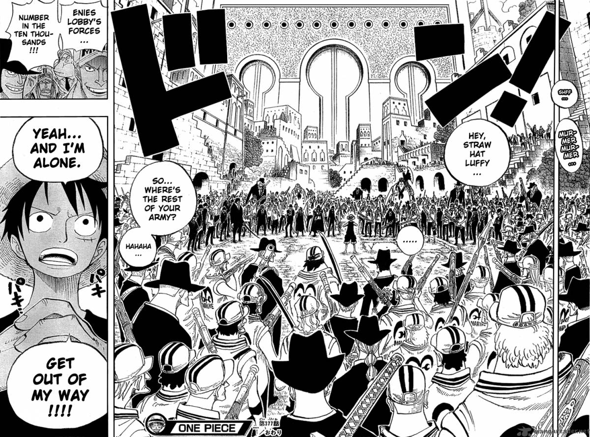 One Piece Chapter 377 Page 16