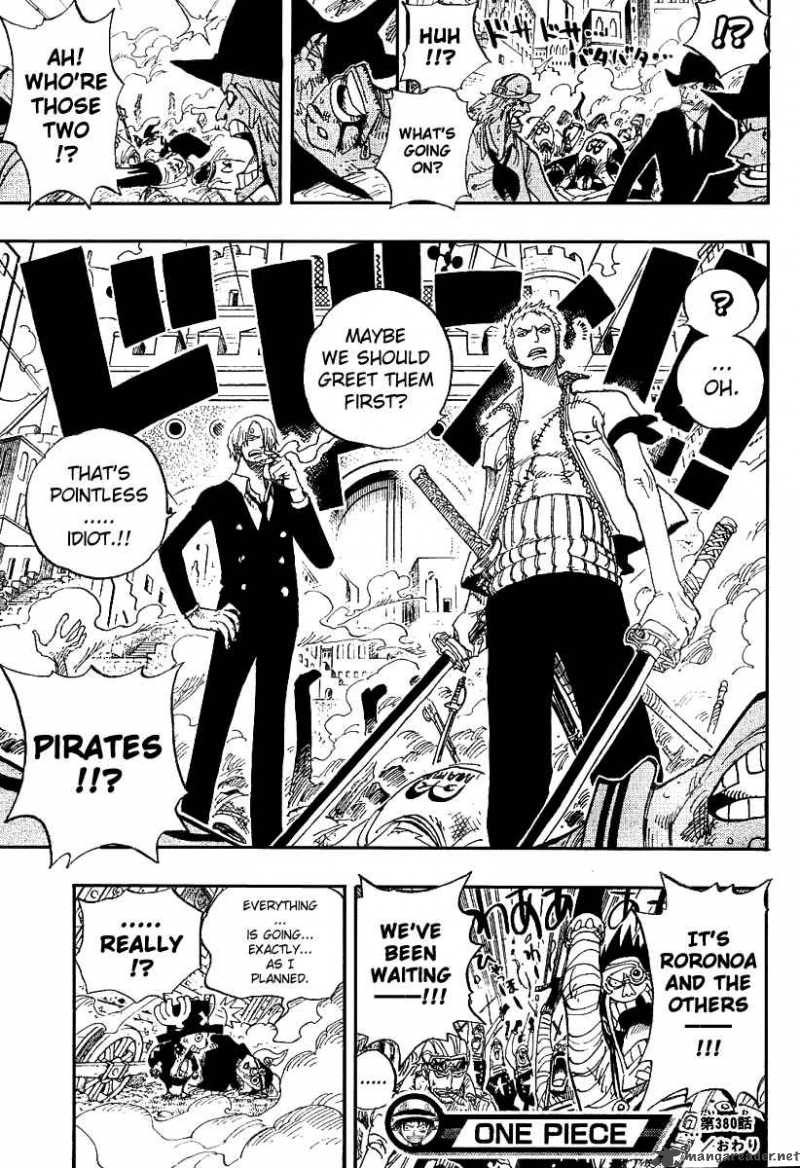 One Piece Chapter 380 Page 17