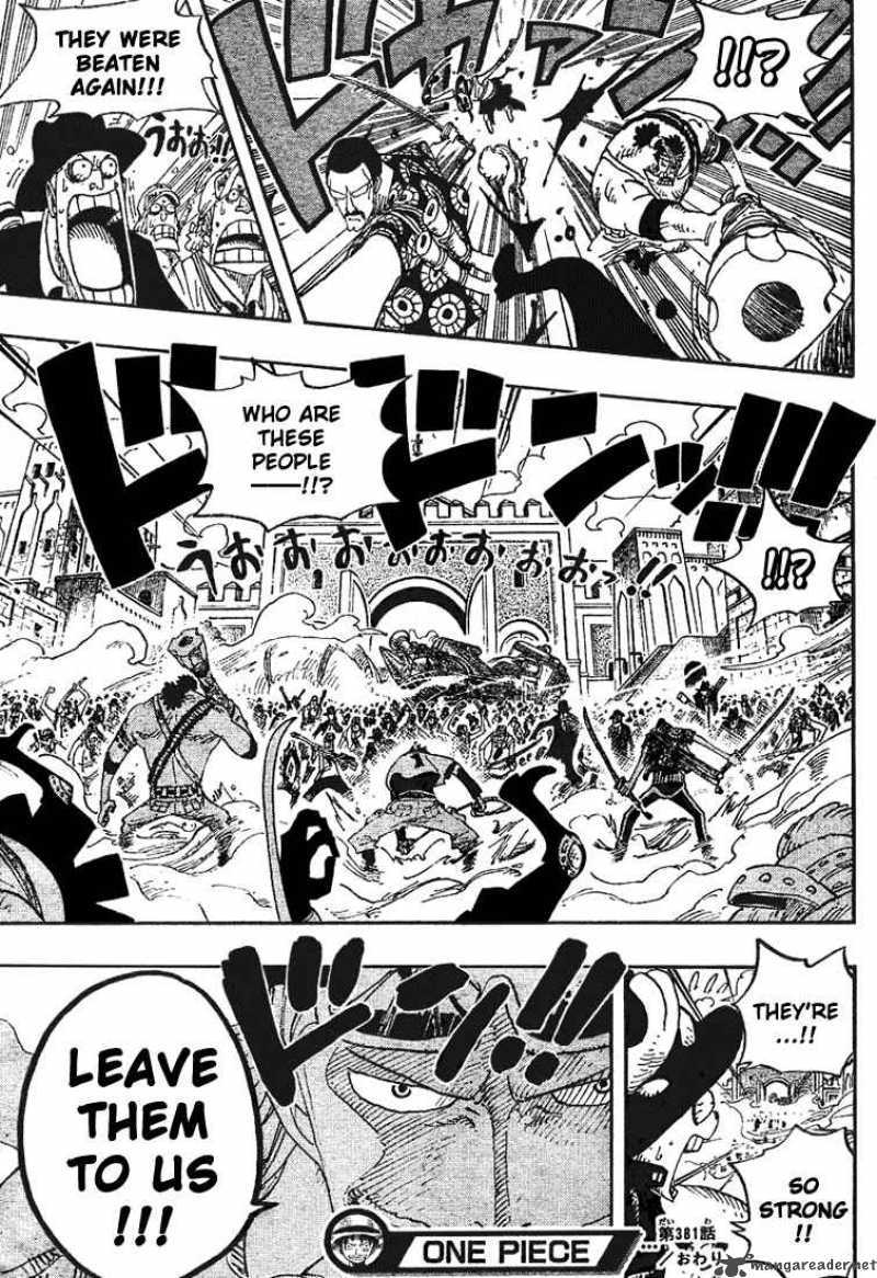 One Piece Chapter 381 Page 18