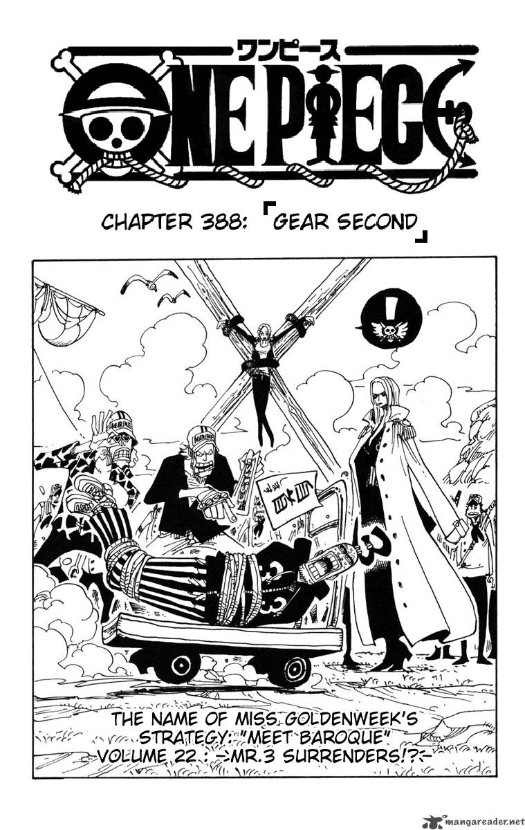 One Piece Chapter 388 Page 1