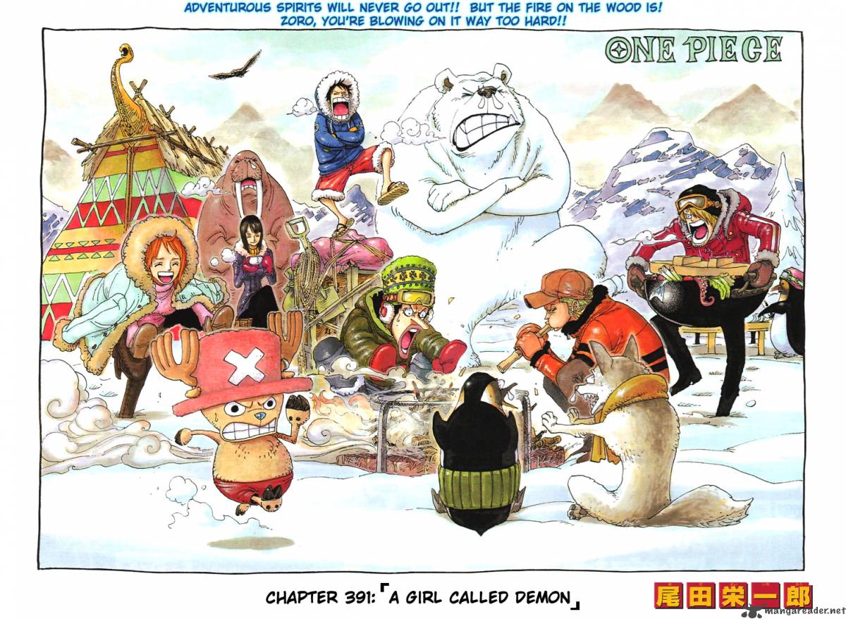 One Piece Chapter 391 Page 1