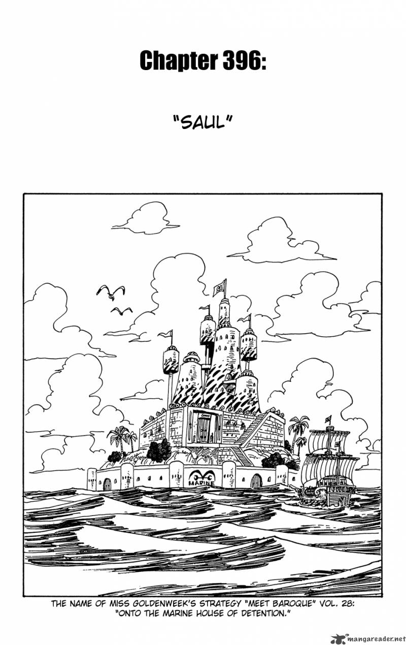 One Piece Chapter 396 Page 1