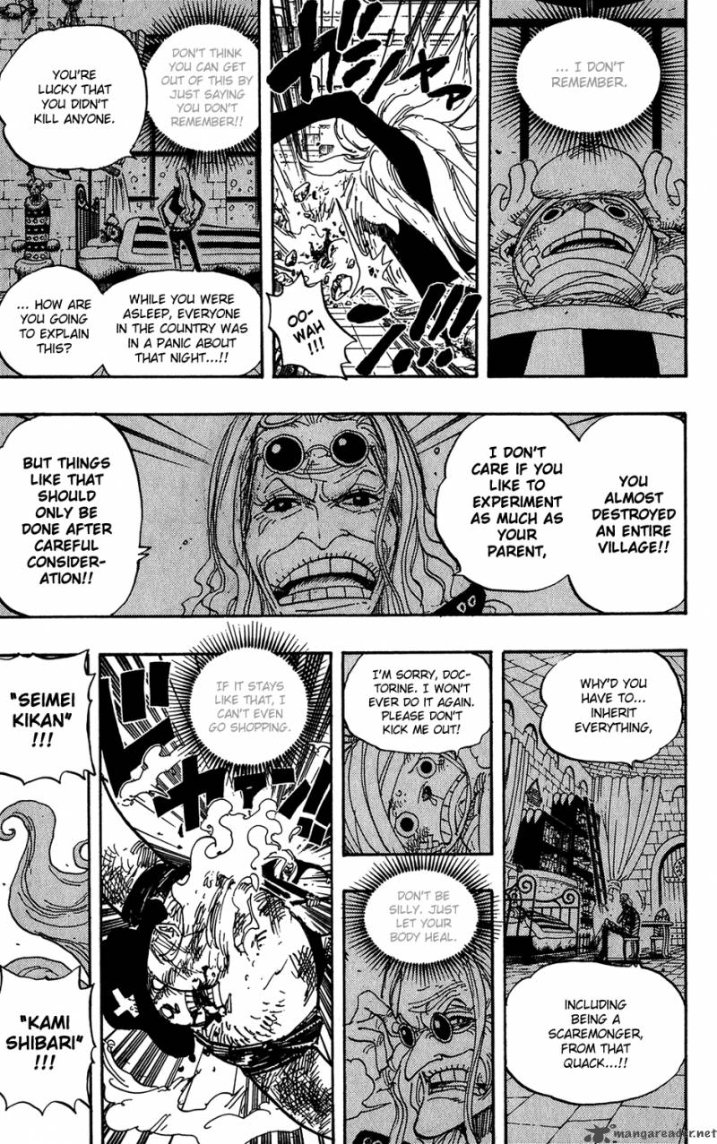 One Piece Chapter 407 Page 9