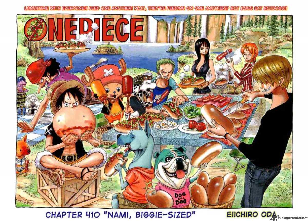 One Piece Chapter 410 Page 2