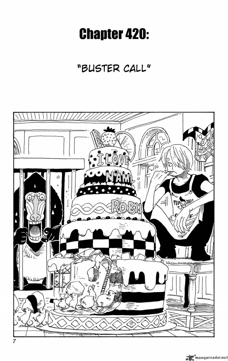 One Piece Chapter 420 Page 11