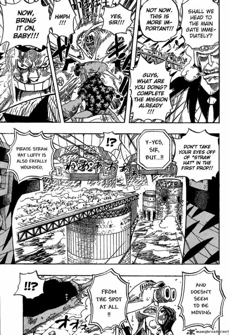 One Piece Chapter 428 Page 7