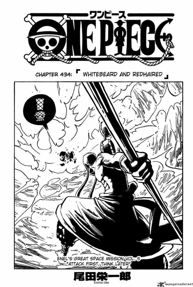 One Piece Chapter 434 Page 1