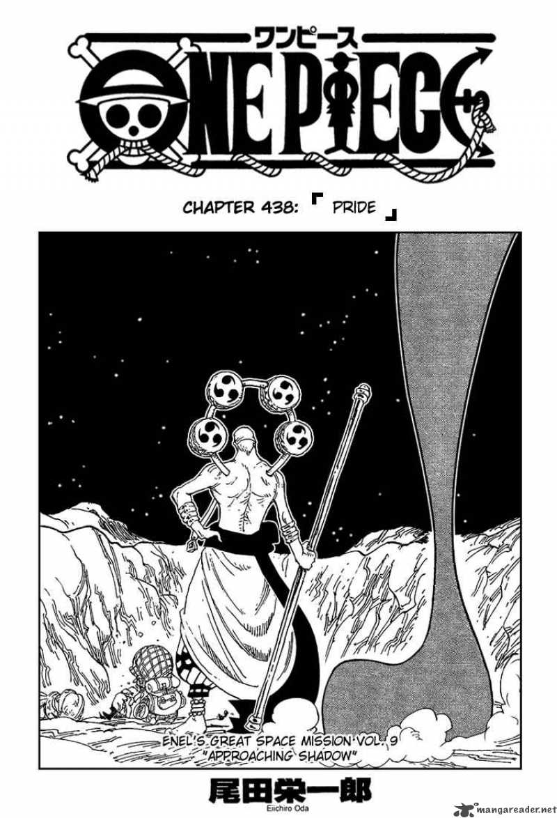 One Piece Chapter 438 Page 1