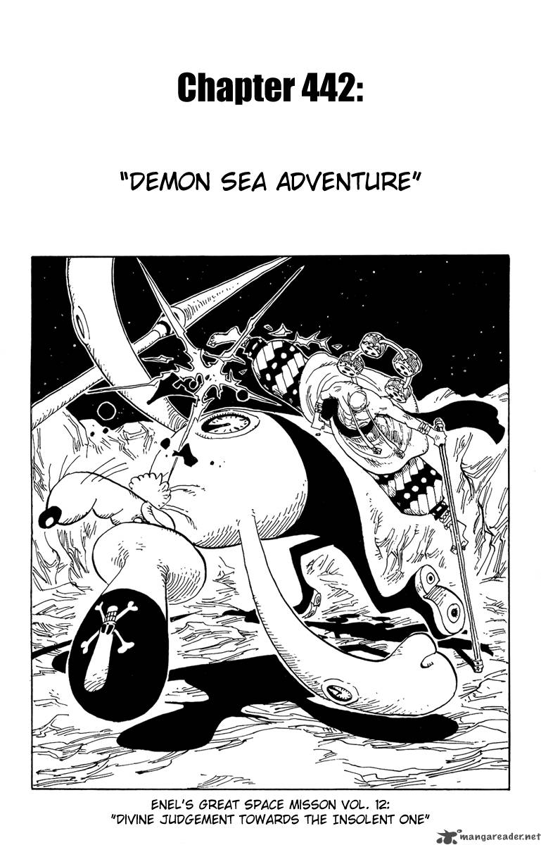 One Piece Chapter 442 Page 1