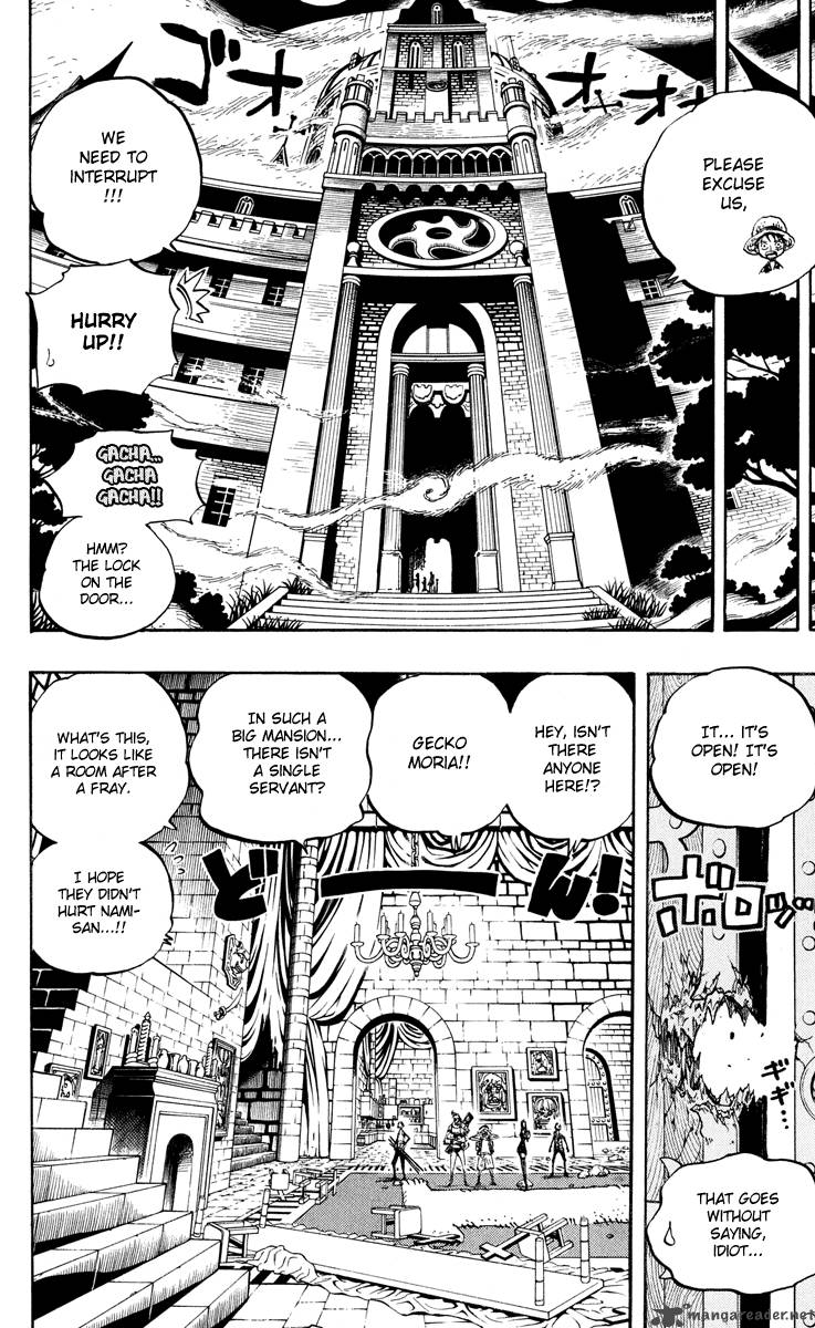 One Piece Chapter 450 Page 17