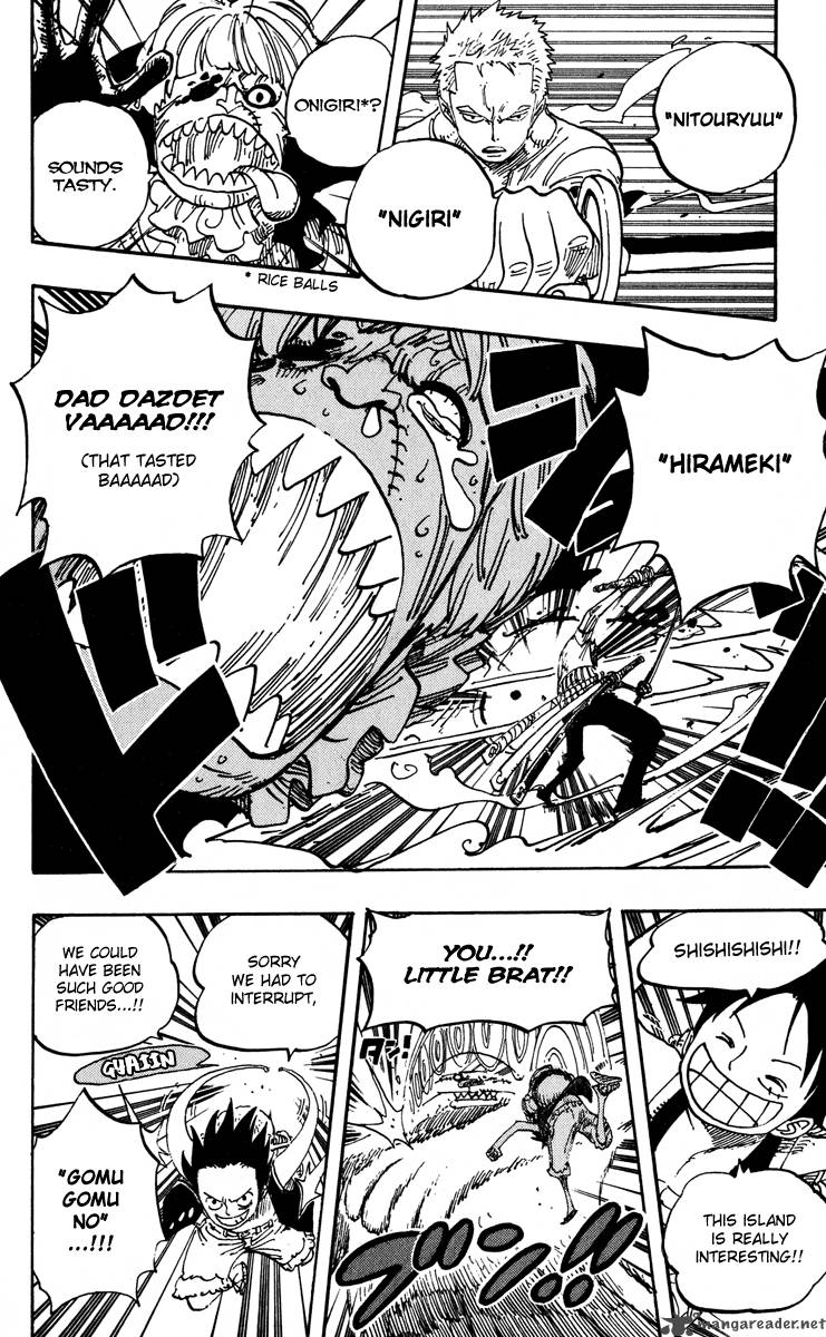 One Piece Chapter 450 Page 21